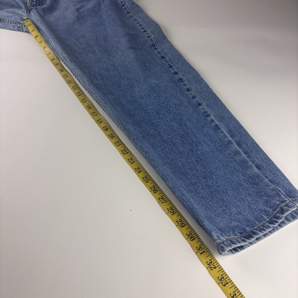 Levis 560 Men's 36x32 Jeans Loose Fit Tapered Medium Wash USA 90s Denim Vintage - Picture 11 of 13